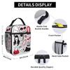 Fashion Office Film 2026 Lunch Bag  Kawaii Lunch Box School Portable Thermal Tote Handbags For Child Oxford Print Cooler Bag