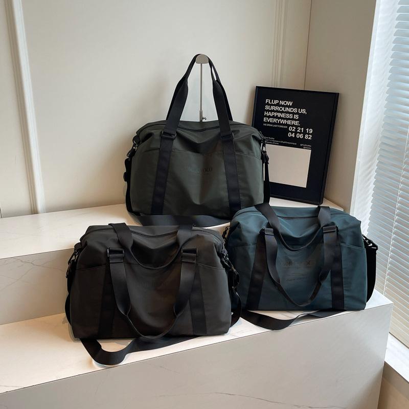 Light Casual Simple Luggage Storage Bag Unisex Large Capacity Fitness Bag Outdoor Portable Short-distance Travel Bag