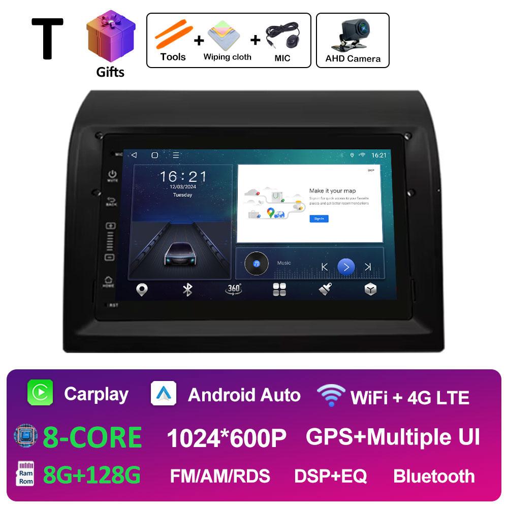 7 Inch Android Car Radio Video Multimedia Player For Fiat Ducato 2006 2007 2008 2009 - 2016 Wireless Carplay Bluetooth Head Unit
