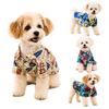 Lightweight Pet Shirt Dogs Cats - Hawaiian Print Cotton Tee XS To 4XL Breathable Casual Wear