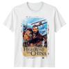 El Camino Alto a China (1983) Camiseta Unisex Inspirada en Póster de Película Camiseta Retro Camiseta Gráfica