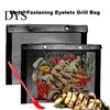 BBQ Mesh Bag Grill Non-stick Reusable Outdoor Heat-Resistant 500 Degrees Fahrenheit Grilling Accessories for Vegetables Meats Gas Charcoal Smokers