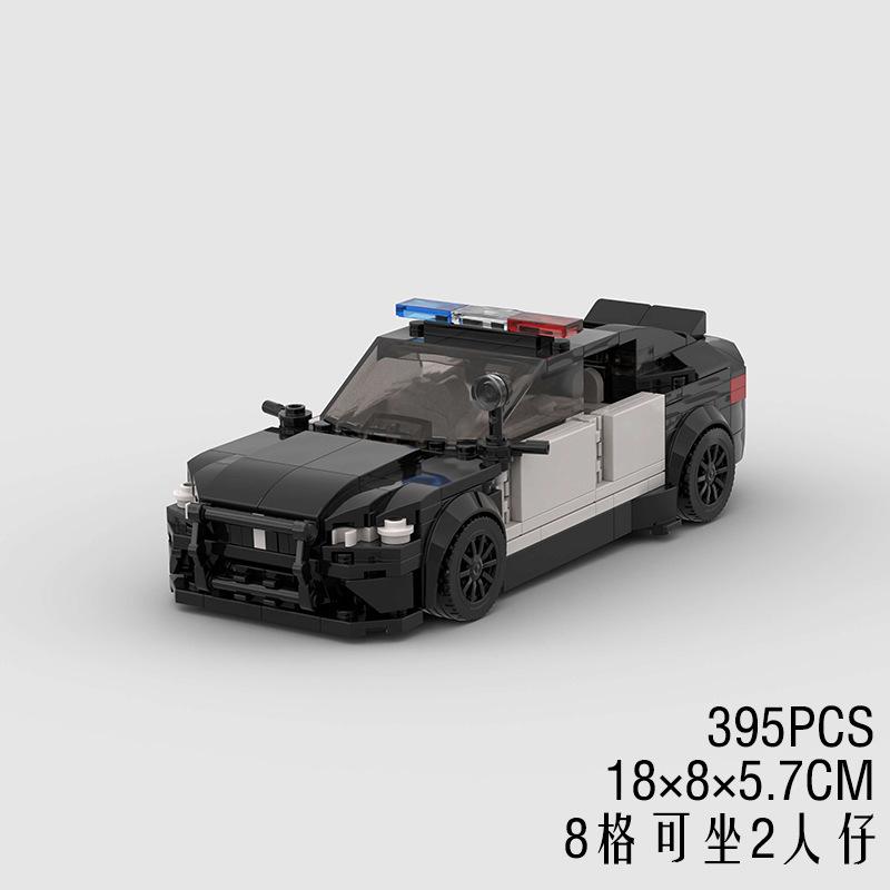 Technisches Auto Stadt Geschwindigkeit Sport MOC Kreatives Rennauto Bausteine Garage Auto Rennauto Auto Fahrzeug Spielzeug