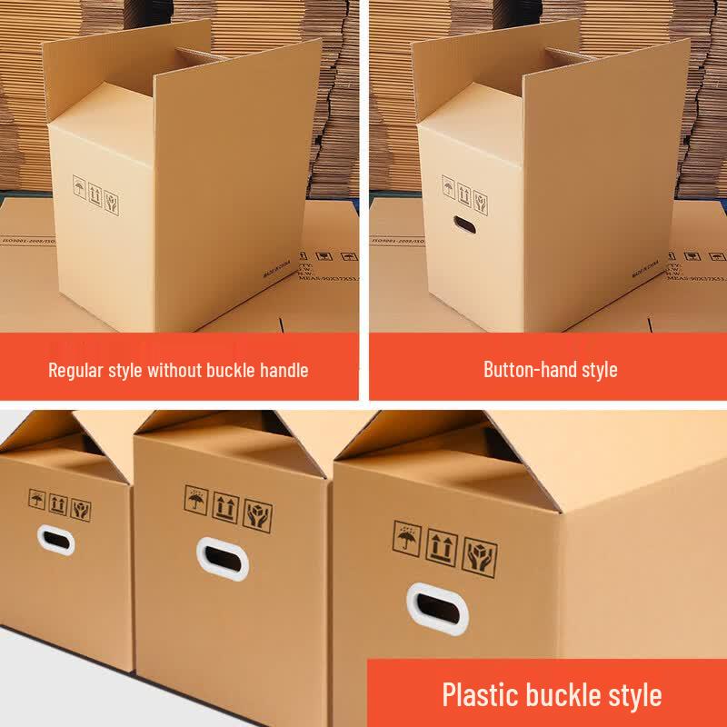 Heavy-Duty Moving and Packing Cardboard Boxes