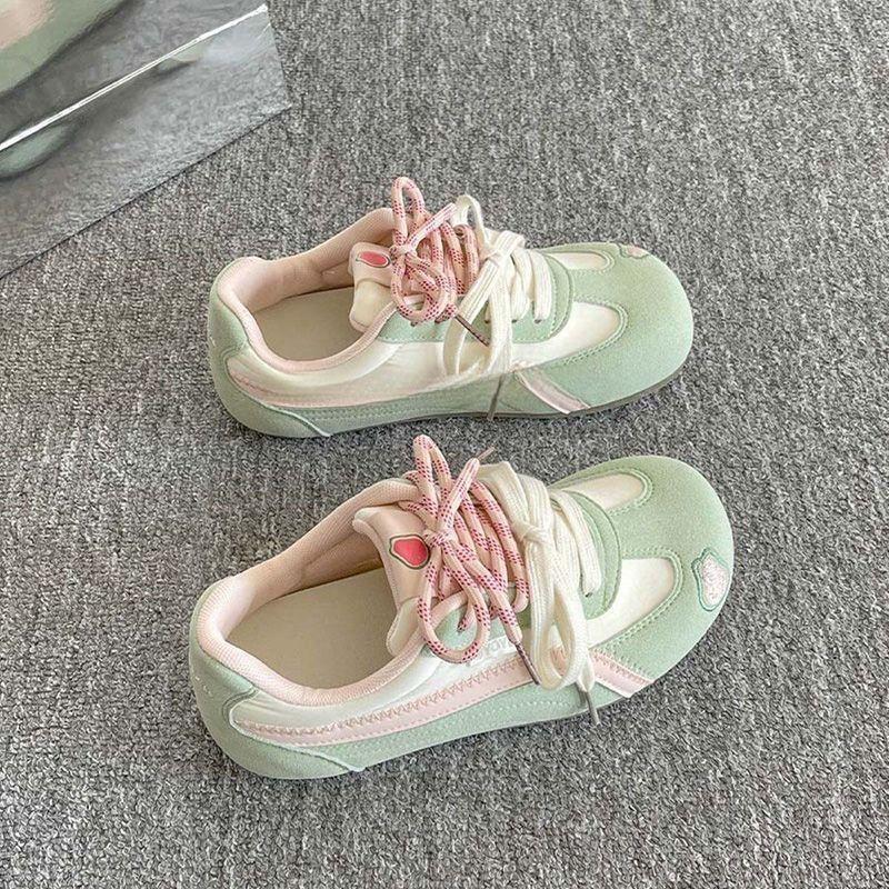 Dexun Shoes Women's Shoes 2025 New Autumn Shoes Retro Casual Versatile Inner Heightening Thin Baseplate Shoes