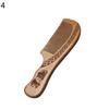 Fashion Engraved Peach Wood Healthy Massage Anti-Static Comb Hair Care Tool