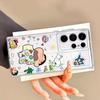Case for Samsung Galaxy Note 20 Ultra 10 S23 Ultra S20 Plus S25 Edge S26 S22 FE S21 S24 Phone Cover Cute Crayons Shinchan