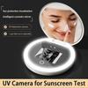 Compact Mirror with UV Camera for Sunscreen Test Pocket Size Handheld