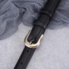 Belt Summer Brown Belt with Fine Matching Western Pants Simple Versatile Belt New Fashion Decoration Designer Waist Strap Belts