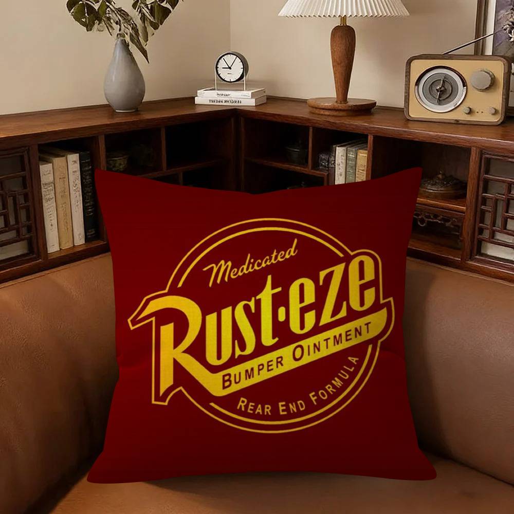 Pillow Cushion Cover Pillowcase Living Room Sofa Home Decor Customized Cartoon Car Lightning mOVIE McQueen