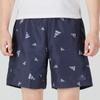 Adidas Allover Print Casual Woven Shorts Men Bottoms Blue HD0069
