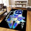 ASTRO BOT Custom Name Carpet Rug for Living Room Bedroom Home Sofa Decoration,Kids Play Non-slip Floor Mat