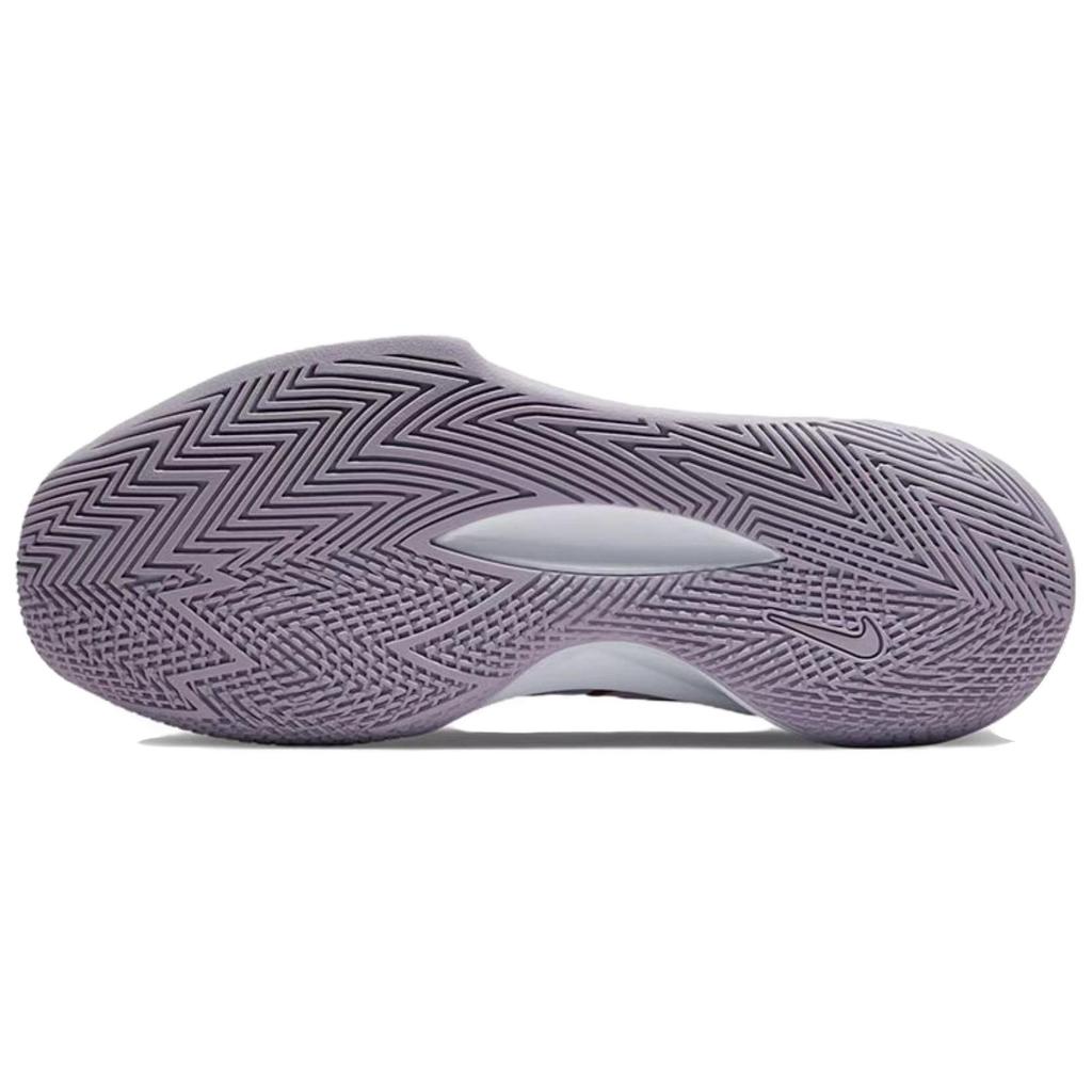 Nike Precision 6 Cushioning, Wear Resistant Low top Basketball Shoes Men's Pink Purple DD9535-100(Team-853)