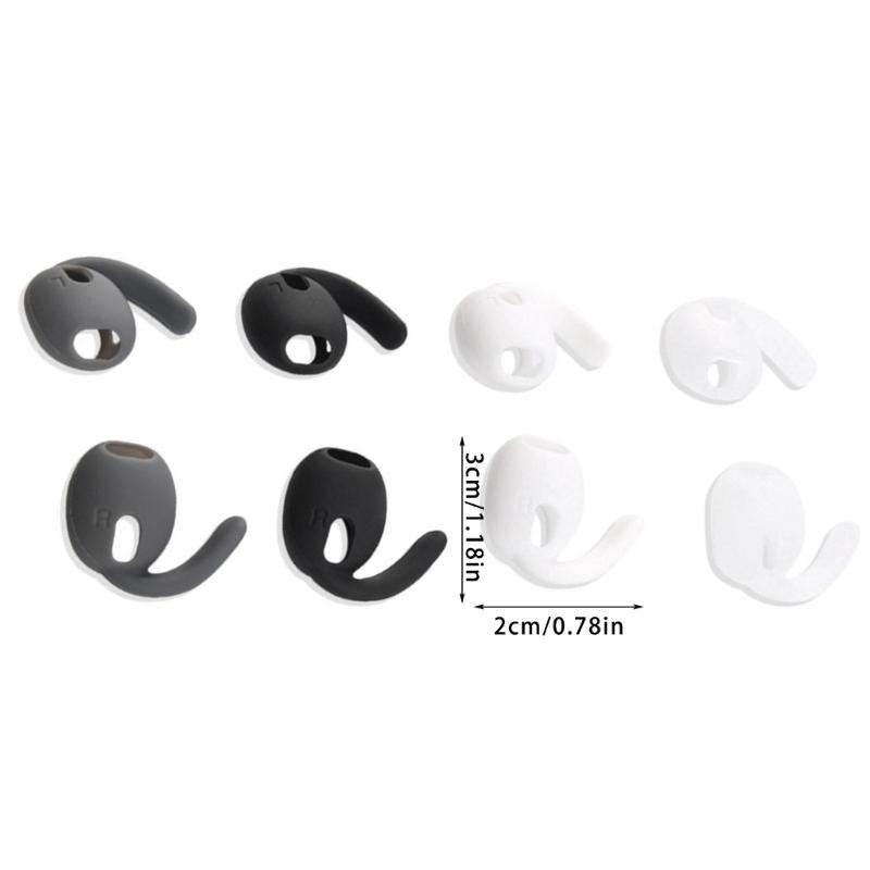 Silicone Earbud Tips Protective Covers Comfortable Suitable for Buds 3 Earphone Noise Isolation Prolonged Use Durability