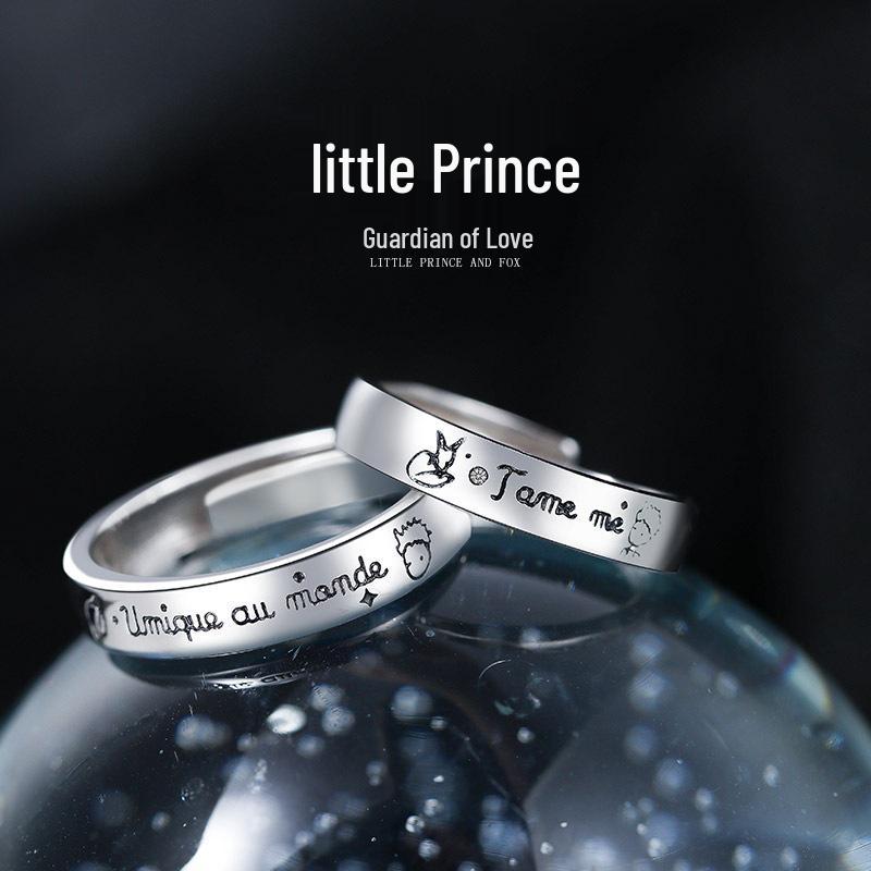 

Парные кольца из стерлингового серебра: Простые, Уникальные Обручальные Кольца для Мужчин и Женщин - Идеальный Рождественский Подарок! Women s Variant