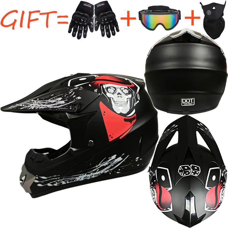 Unisex Four-Season Helmet Set: Off-Road Karting, Beach Car, Mountain Biking, Downhill