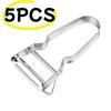 1/5Pcs Kitchen Vegetable Fruit Potato Slicer Carrot Peeler Stainless Steel Peeler Multiple-Function Kitchen Accessories