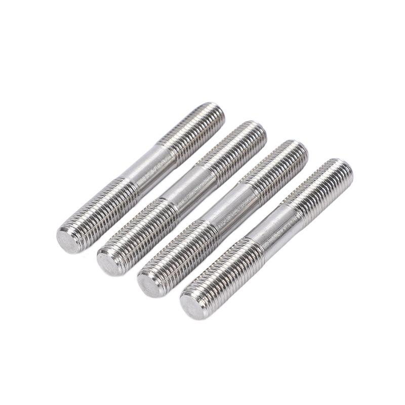 Hot-Dip Galvanized 304 Stainless Steel Double-Ended Half-Thread Stud Bolt