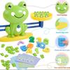Frosch Waage Spielzeug, Zahlen Zählbausteine Spiele, Montessori Mathe Spiele für Kinder, Vorschule Kindergarten Lern Geschenk
