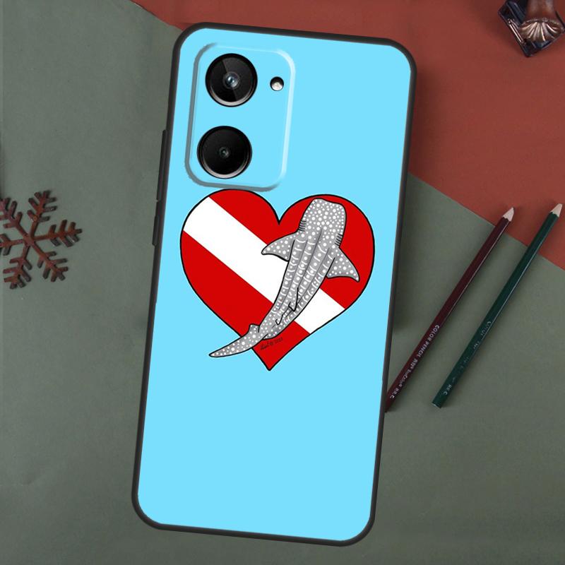 

whale sharks Case For Realme C55 C51 C75 C63 C61 C53 C35 C65 C67 C71 11 12 13 14 15 Pro Plus GT6 GT7 Pro Realme 13 Pro Plus