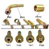 Hochdruck-Hydraulikschlauch und Bördelverschraubungen - Crimp-, Gewindereduzierstücke, Stahlgewebe-Gummi-Optionen.