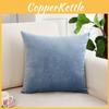Stylish Square Velvet Pillow Cover With Back Support For Home Office Modern Sofa Cushion Case