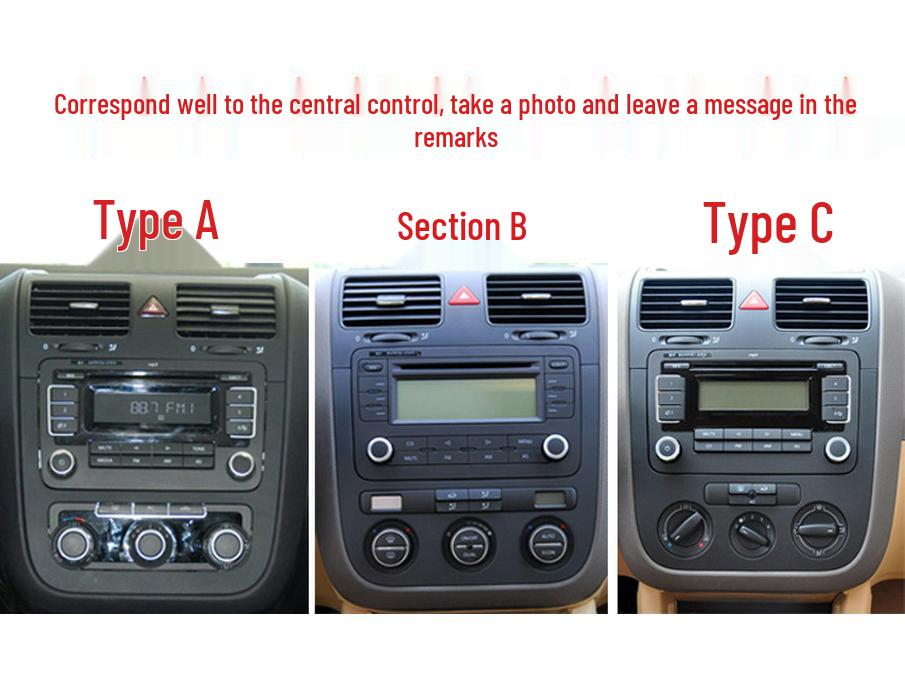 06-11 Sagitar/Golf 5 Interior Stickers for Gear Shift Console Decoration