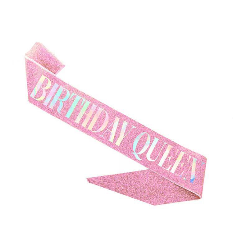 Birthday Girl Queen Crown Headband
