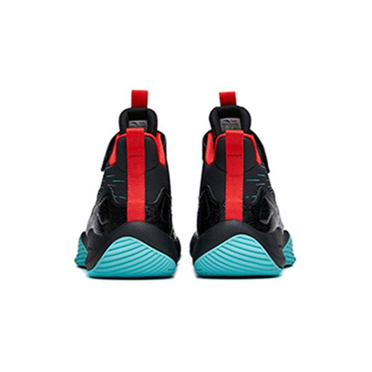 Anta Kids Non-Slip Shock Absorbing Wear-Resistant Casual Shoes Kids Shoes Black Blue Red A312141101A-2
