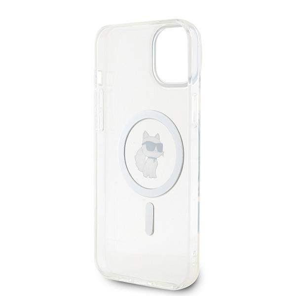 Karl Lagerfeld Klhmp15Mhfccnot Iphone 15 Plus / 14 Plus 6.7 Transparent Hardcase Iml Choupette Magsafe