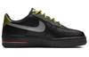 Kids' Sneakers Nike Air Force 1 Low Black Asparagus (GS) Black/Dark Smoke Grey/Asparagus/Metallic Silver