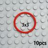 Fascia Elastica Tecnica MOC 2x2 3x3 4x4 5x5 Compatibile EV3 85543 85544 85545 85546 Cinghia di Gomma Mattoncini Pezzi Giocattoli Educativi