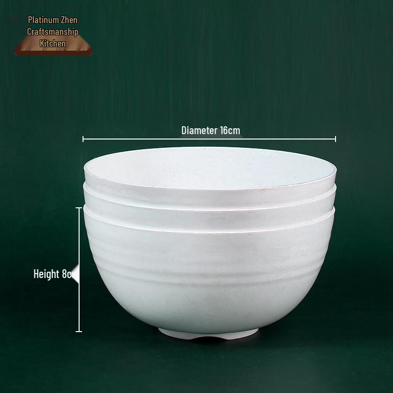 Thickened Rice Husk Disposable Bowls