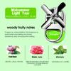 Car Air Freshener with Long-Lasting Perfume Fragrance Vent Clip-On Fan-Shaped Decorative Air Freshener