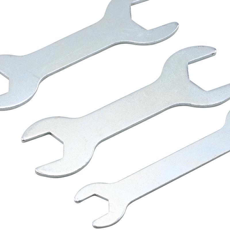 Galvanized Iron Hex Mini Ultra-Thin Double-Headed Bathroom Wrench