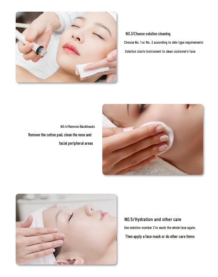 Korean Authentic Blackhead Remover Bubble Solution for Skin Management