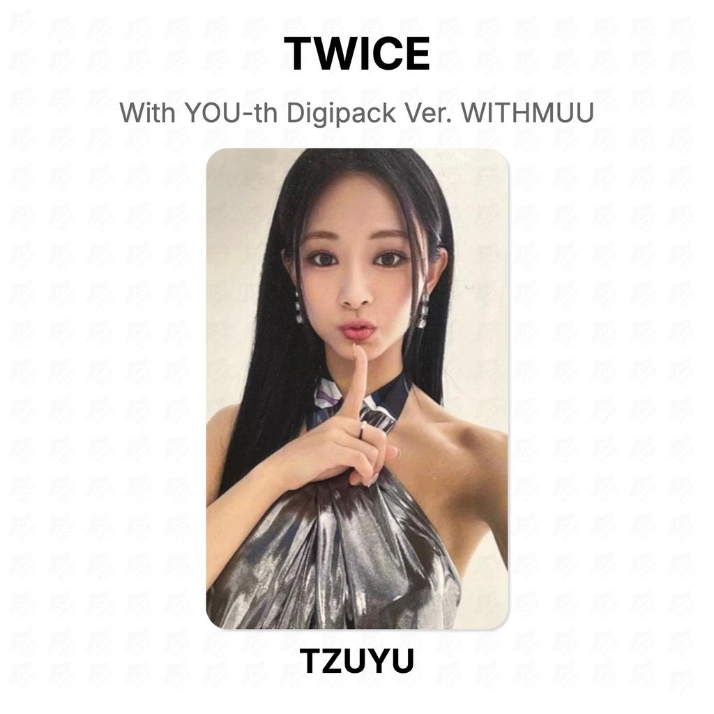 Twice With YOU-th Digipack Ver. WITHMUU Official Photocard