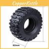 Pneus Premium de Borracha Macia 2.2" Com Espuma Para Axial Wraith Scx10 Jeep Trx-4 Rock Crawlers