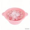 Silicone Folding Ice Pack Face Wash Basin for Travel and Outdoor Use