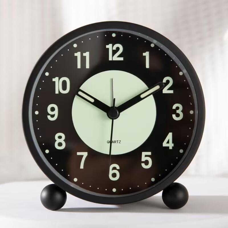 

Студенческое общежитие Будильник Бесшумные Светящиеся Часы Современные Простые Детские Гостиная Спальня Прикроватный Будильник