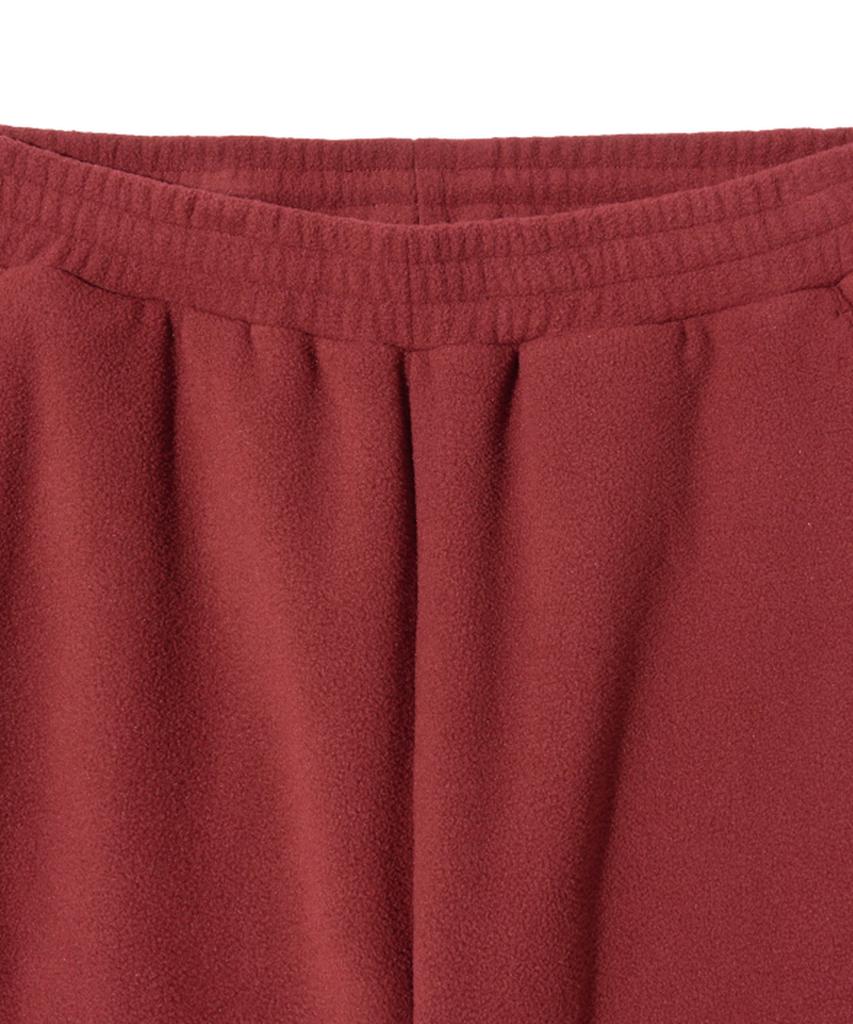 Beoteopeullaiseupocheuweeo Active Fleece Pants Burgundy