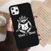 Witch and Cat Colorful Cute Phone Case for iPhone 11 12 13 Pro XS MAX 8 7 6 6S Plus X 5S SE 2020 XR Cover