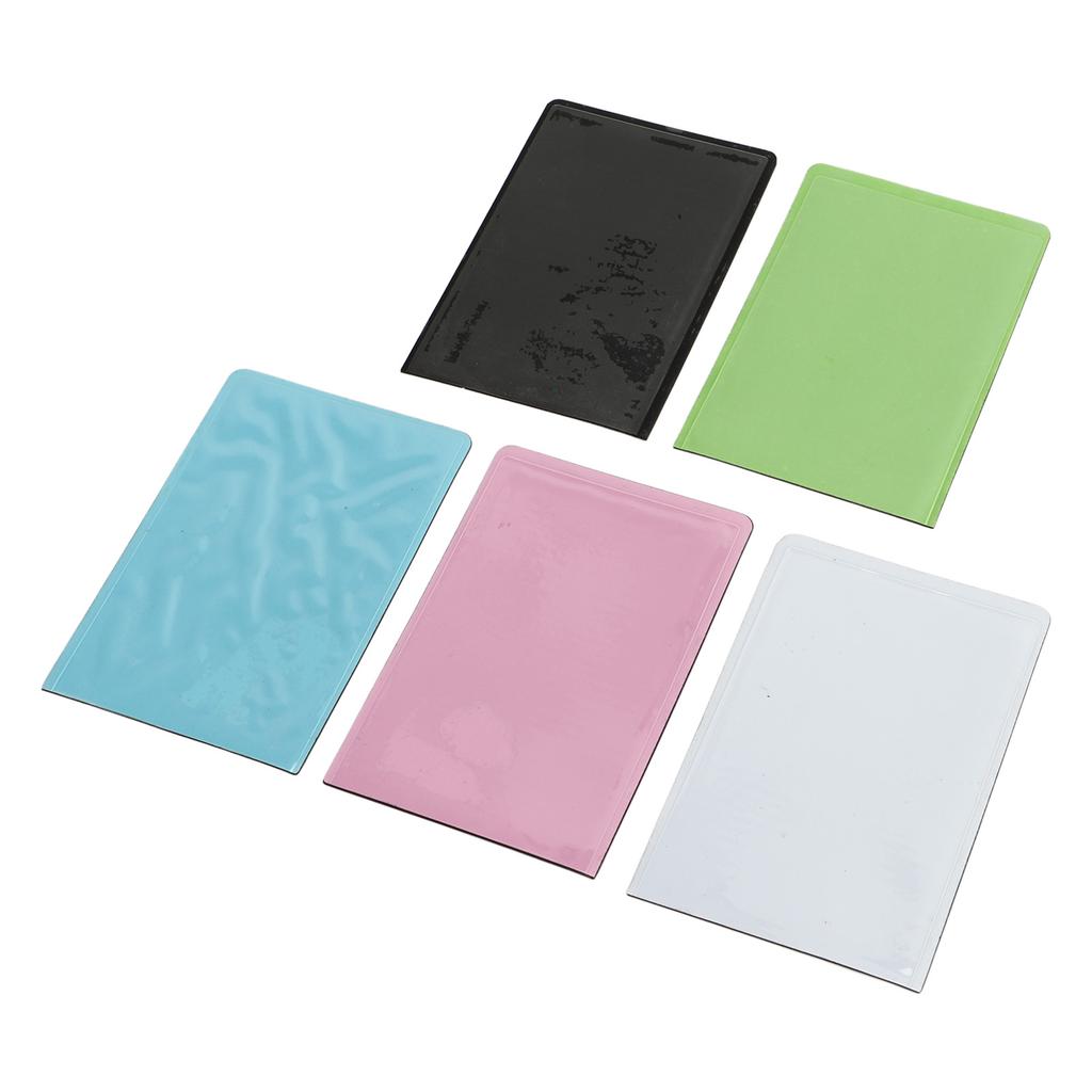 5PCS Magnetic Picture Frames PP 3 Inch Photo Sleeve Pocket Mini Magnetic Picture Holder for Home Refrigerator Decor