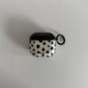 Applicable to Apple AirPods 1 /1 generation simple transparent black spot earphone cover PRO1 contrasting color Bluetooth case PRO1