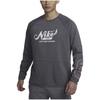 Nike Dri-Fit Knit Long Sleeve Crew Neck T-Shirt Men Tops Iron-Grey FN3290-068