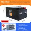 12V High-Power Long-Lasting Lithium Iron Phosphate Battery for 24V Outboard Motor and 48V Electric Net Hauler