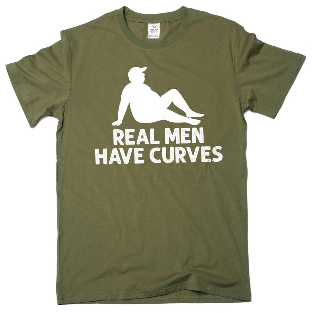 Men's Dad Bod Tshirt Real Men Joke Tee Shirt Husband Gifts Fathers Day Humor Tee