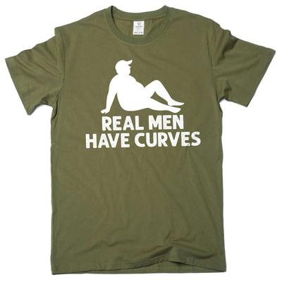 Men's Dad Bod Tshirt Real Men Joke Tee Shirt Husband Gifts Fathers Day Humor Tee