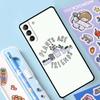 Go Vegan Case For Samsung Galaxy S23 S22 S21 Ultra S20 FE S9 S10 Note 10 Plus Note 20 Ultra Full Cover