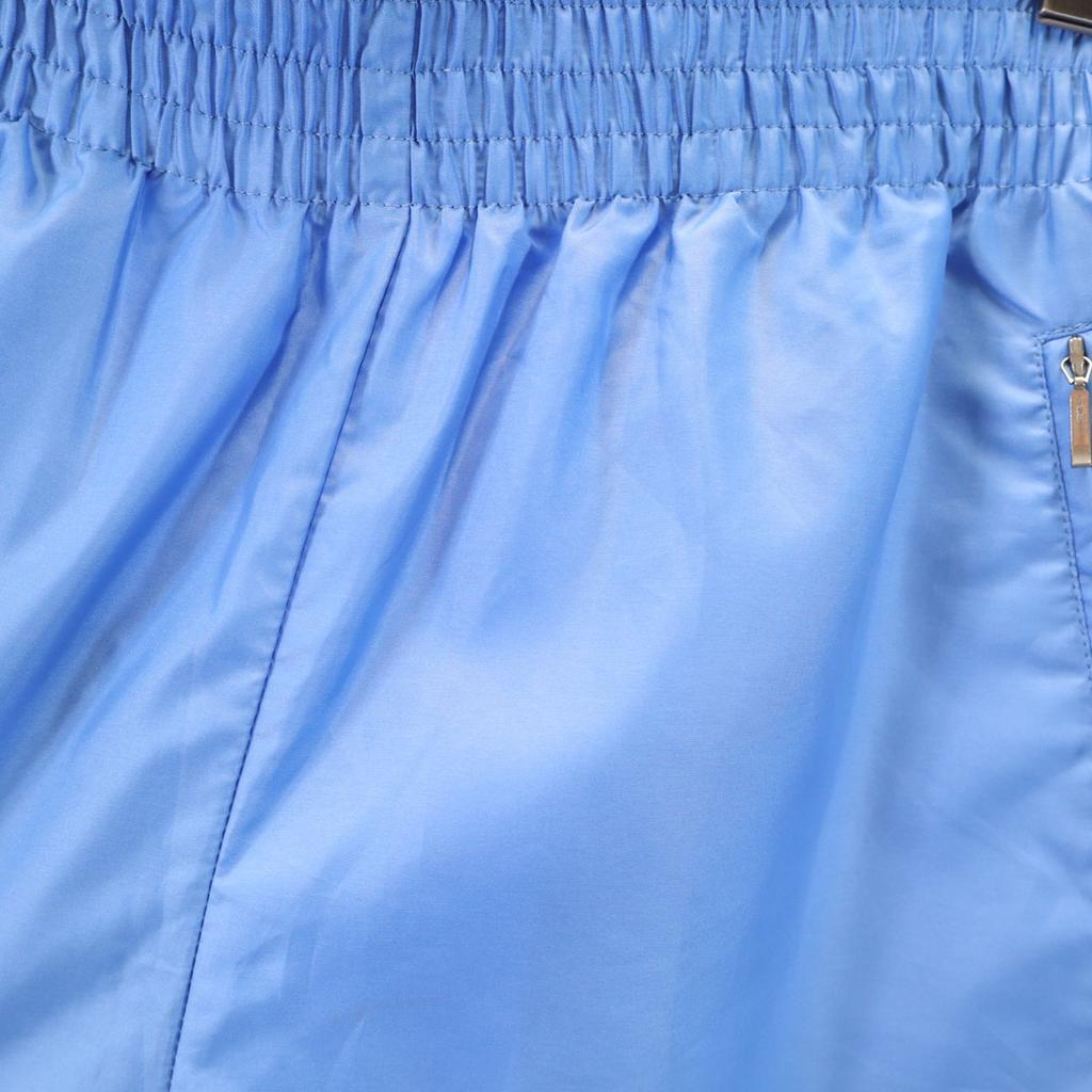 Adidas 70s Vintage Wind Pants L Blue Descente Men's Used